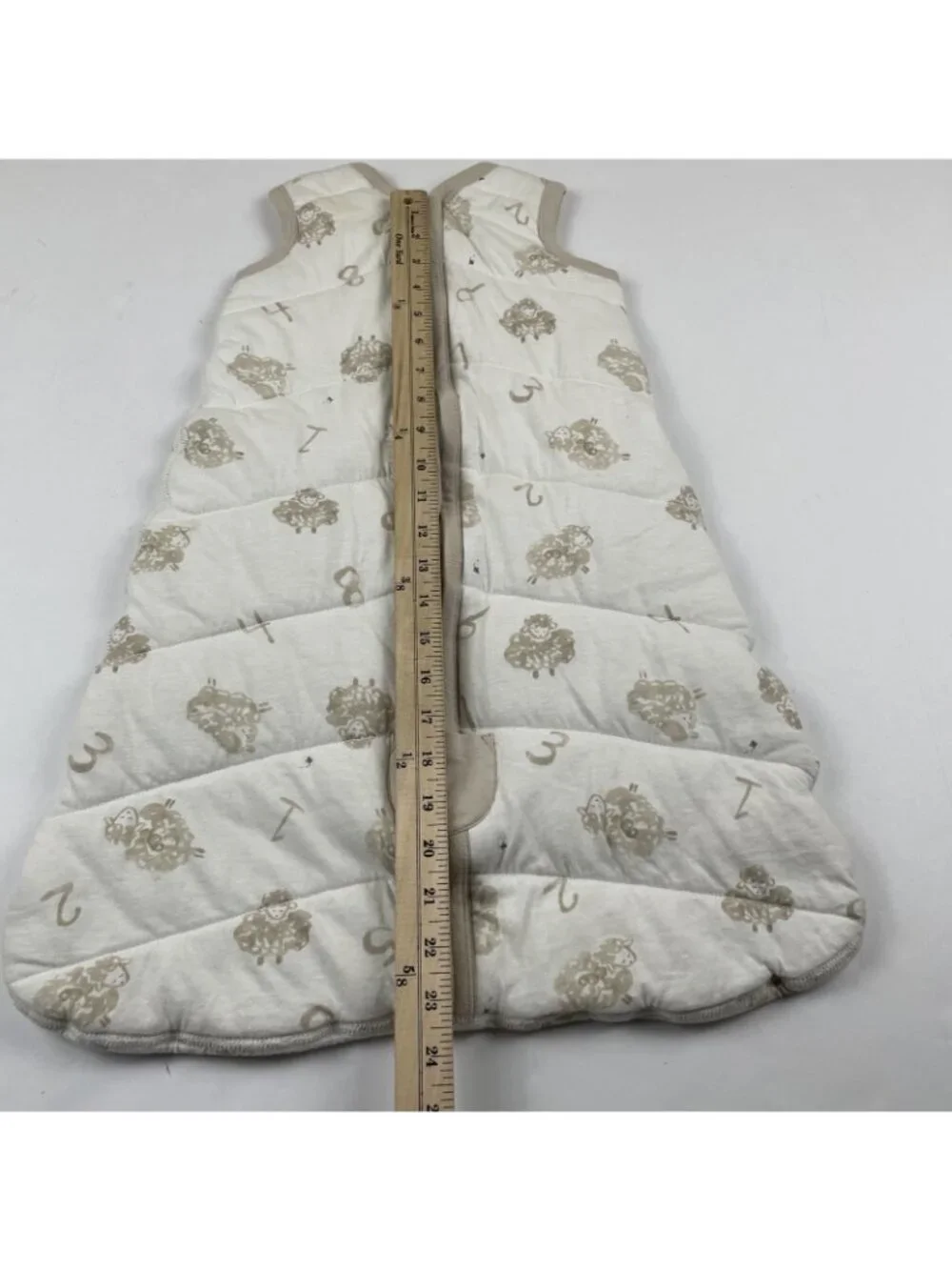 Burt's Bees Baby Small Quilted Sleep Sack 0-6 Months or 10-16 lbs Sheep Print